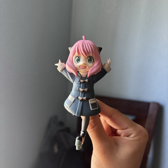 Banpresto Other - Spy x Family Anya Forger Figure Duffle Coat Uniform Anime PVC Collectible